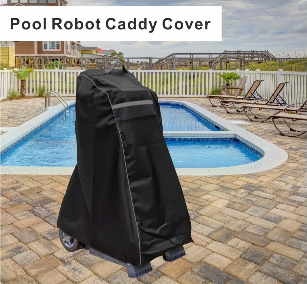 Universal Pool Robot Cleaner Cover HeavyDuty Waterproof Storage, Drawstring