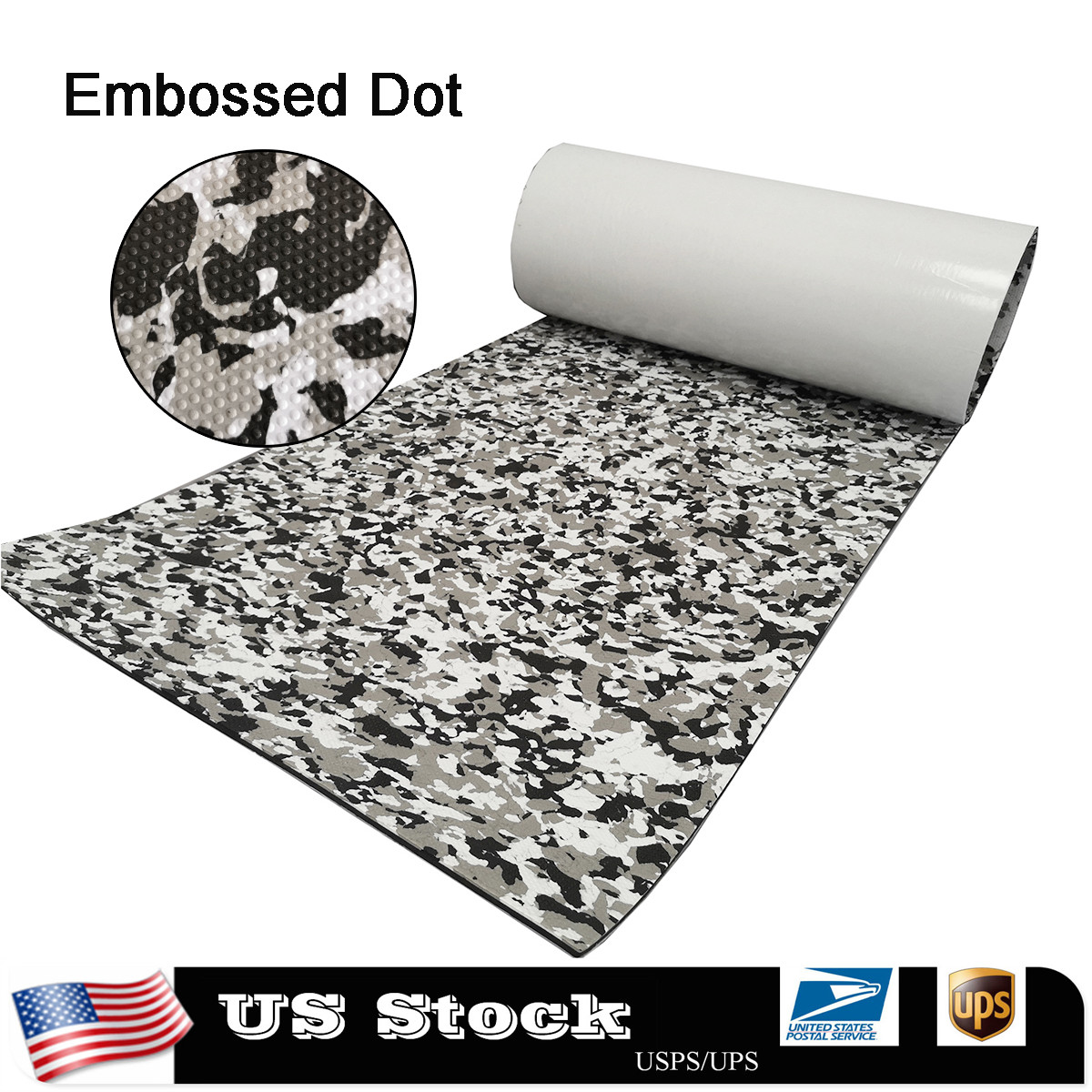 Camo Dot EVA Foam Boat Flooring Sheet Marine Teak Decking Carpet Kayak Yacht Pad