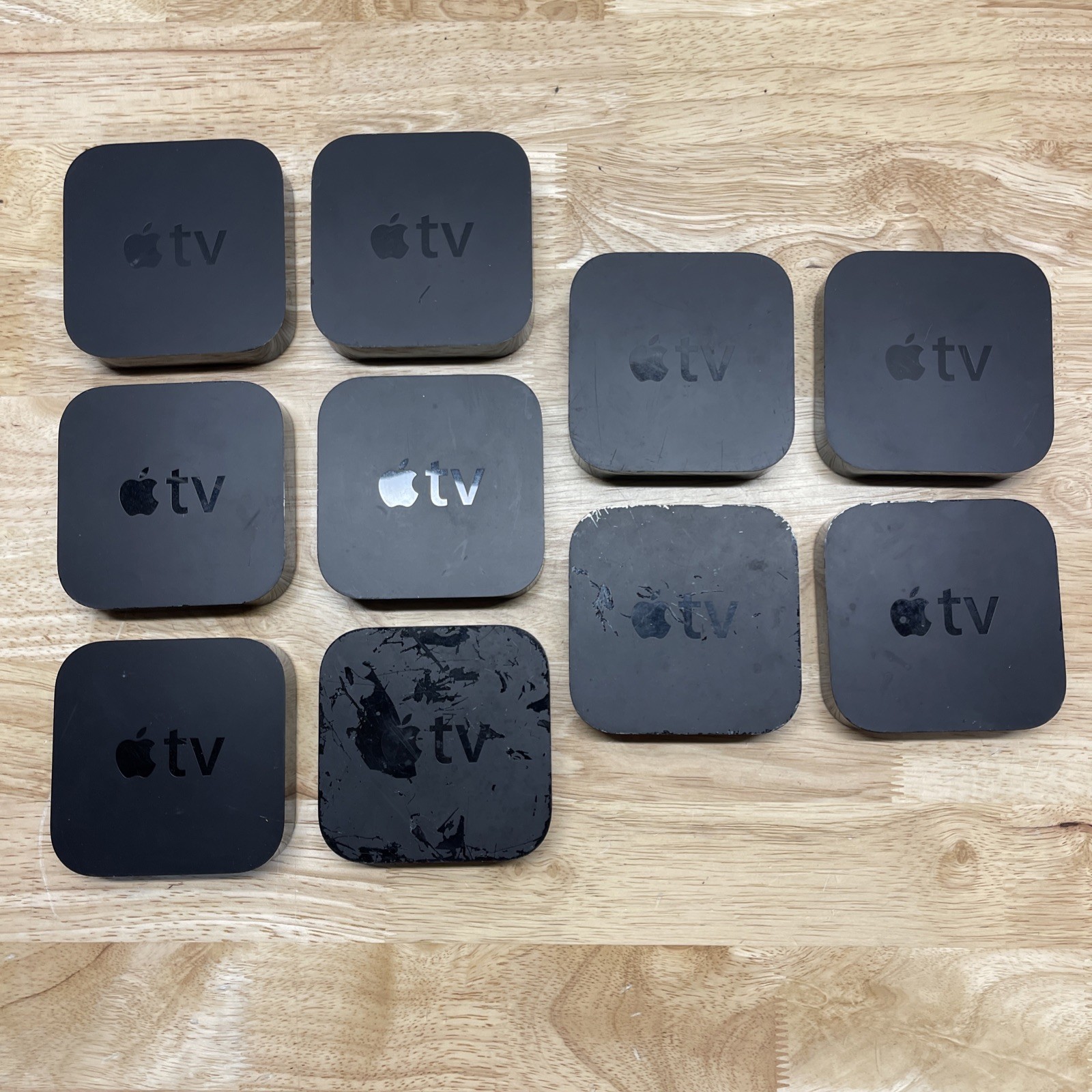 Lot of 10 - Apple TV A1427 Units Only No Cables No Remotes - All Power On