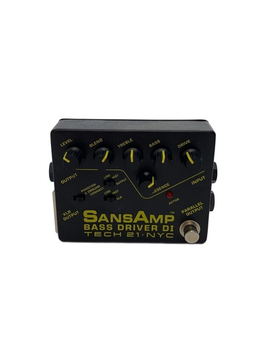 TECH 21 SansAmp BASS Driver DI Ver.1 BASS Effect Pedal #0006