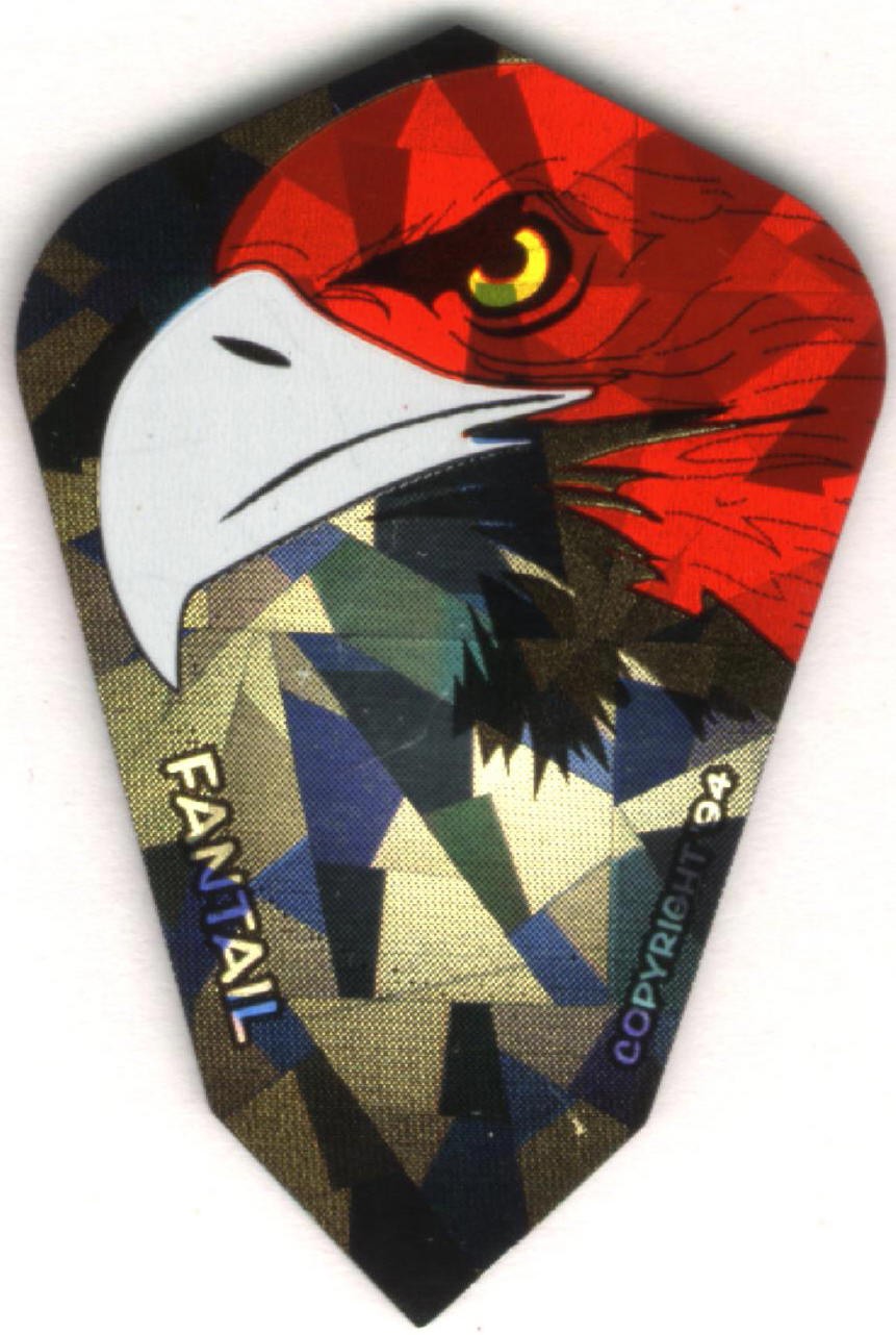 Red Eagle Fantail Dart Flights: 3 per set