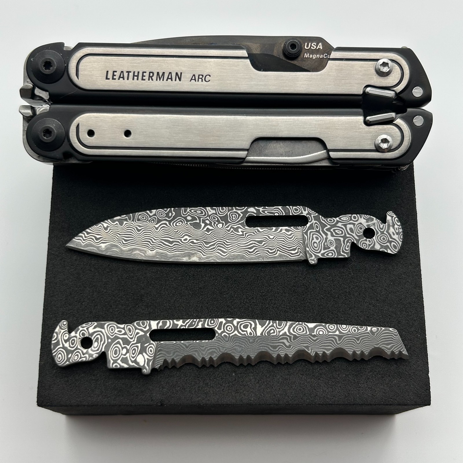GearNexon VG10 Damascus Blade for Leatherman ARC FREE P2 P4 | USA Stock