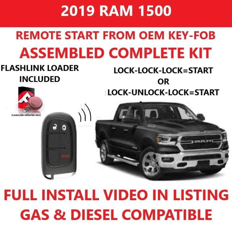 Plug and Play Remote Start for 2019 RAM 1500