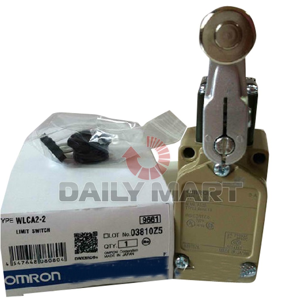 BRAND NEW OMRON WLCA2-2 LIMIT SWITCH ROLLER LEVER 500V 10A