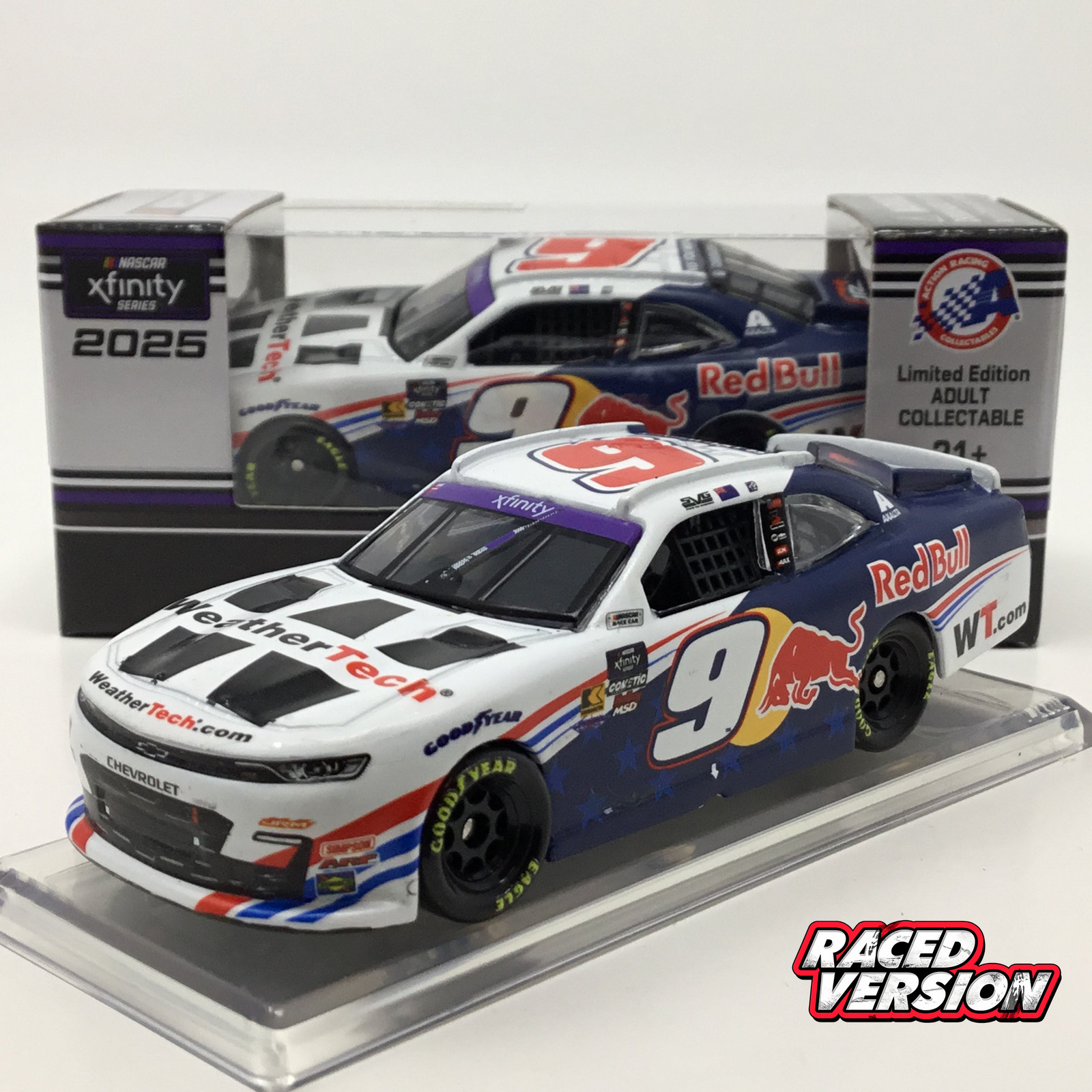 Shane Van Gisbergen 2025 Weathertech / Red Bull Chicago Xfinity Series Race Win