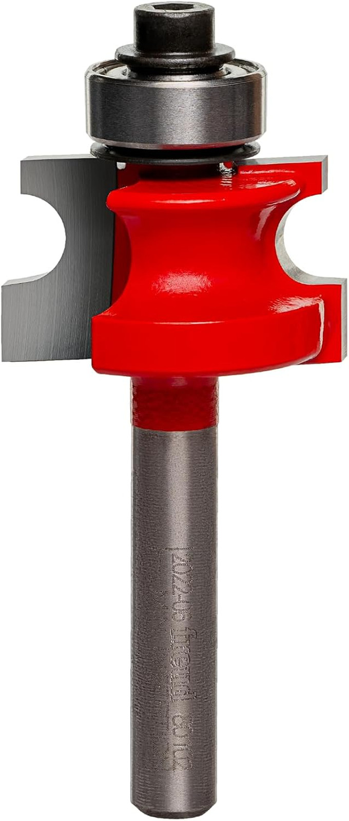 80-102: 1/8" Radius Traditional Beading Bit with 1/4" Shank, Perma-Shield Coatin