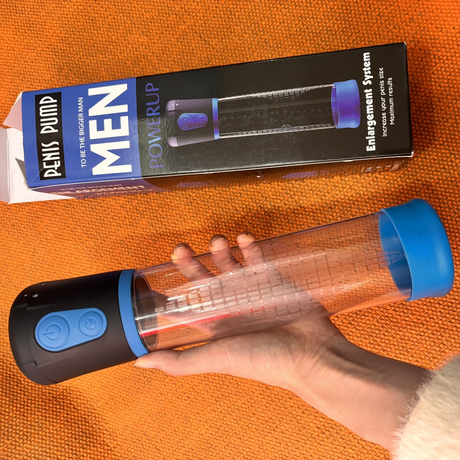 Electric Penis Pump Penis Vacuum Pump Enlargement for Men Penile Bigger Trainer