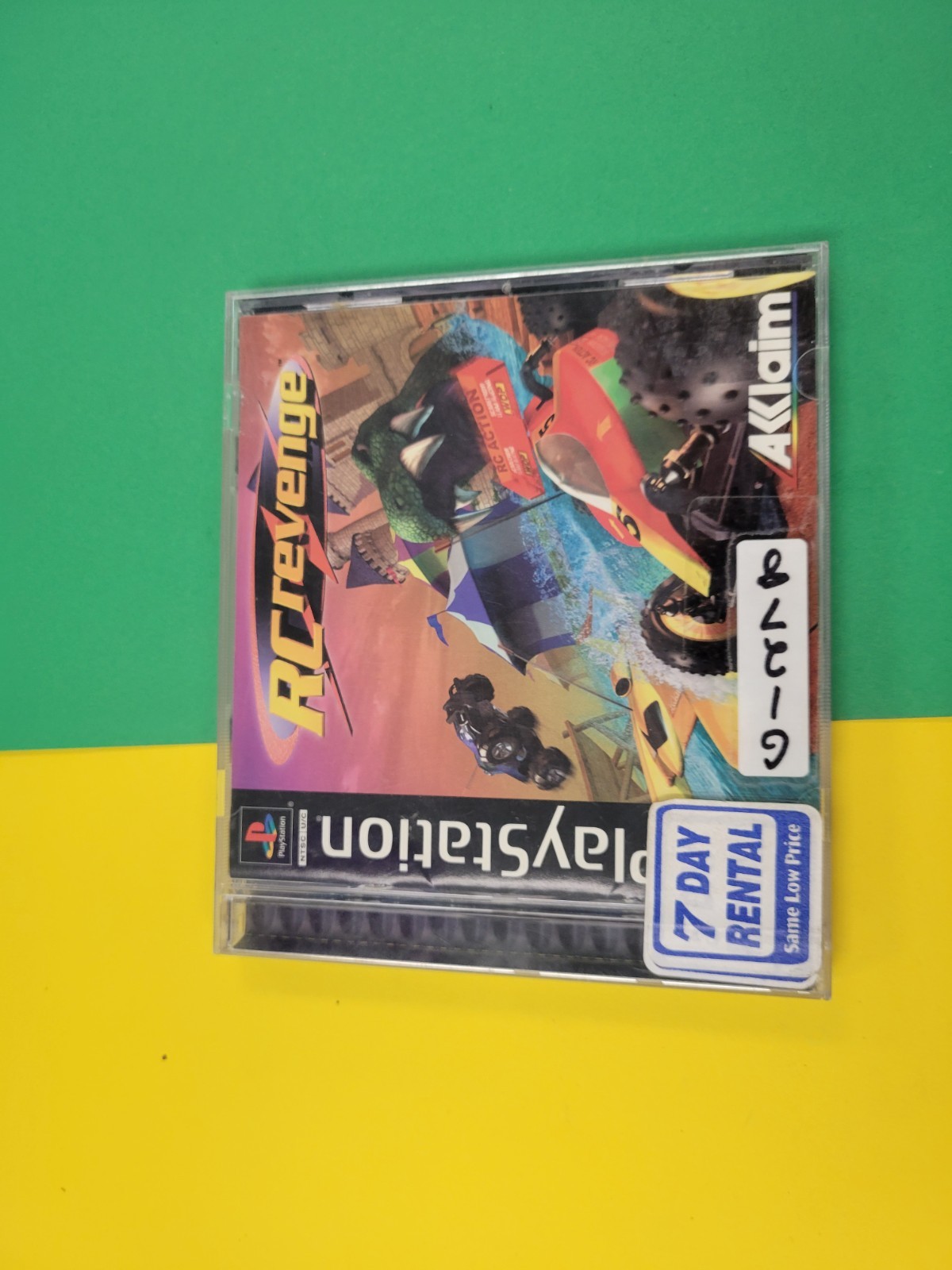 RC Revenge (PlayStation 1 PS1) Case And Art Only