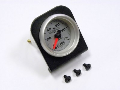 WATER TEMP OIL PRESSURE  2-1/16 GAUGE POD HOLDER BLACK
