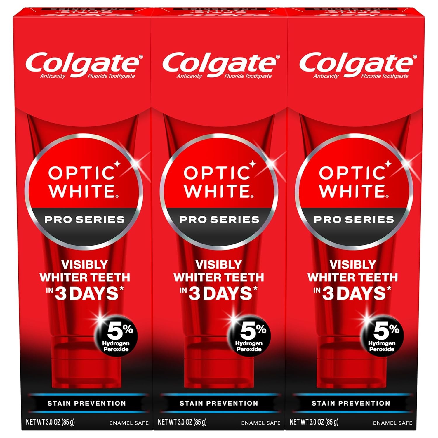 Colgate Optic White Pro Series Stain Prevention Hydrogen Peroxide Toothpaste