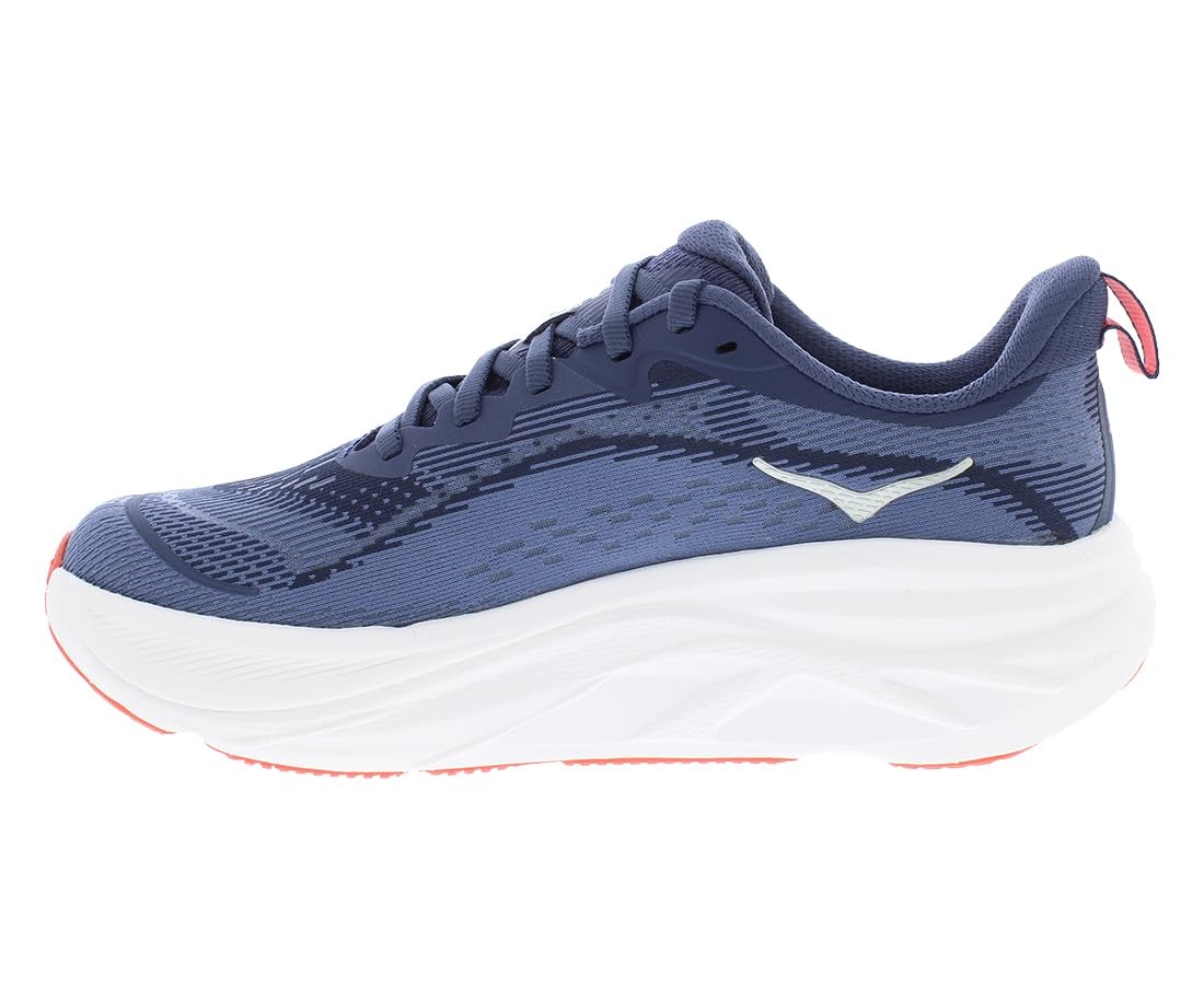 Hoka Women's Skyflow Black/White | Nautical Dusk/Anchor