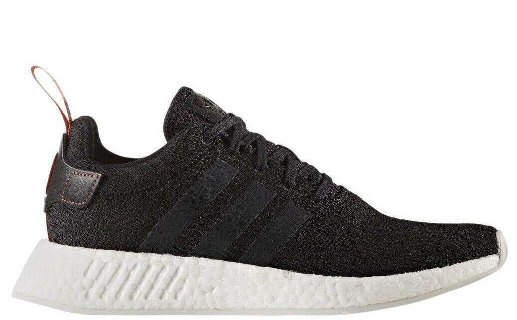 [CG3384] Mens Adidas Originals NMD_R2 - Black White Sneaker