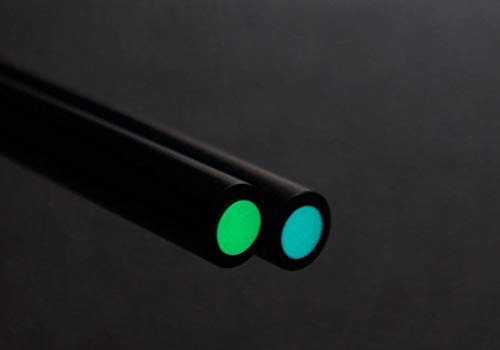 Luminlay SBM & SGM series/with black pipe / inner 2mm, outside 3mm, glow Blue