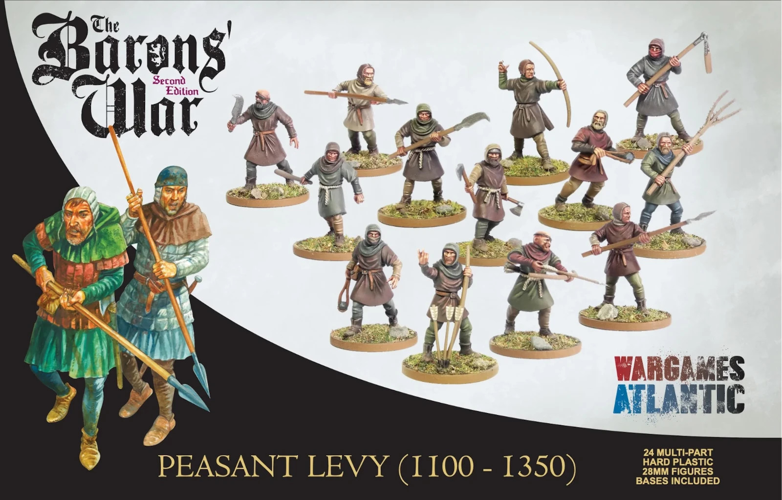 The Age of Chivalry: Peasant Levy (1100-1350) by Wargames Atlantic