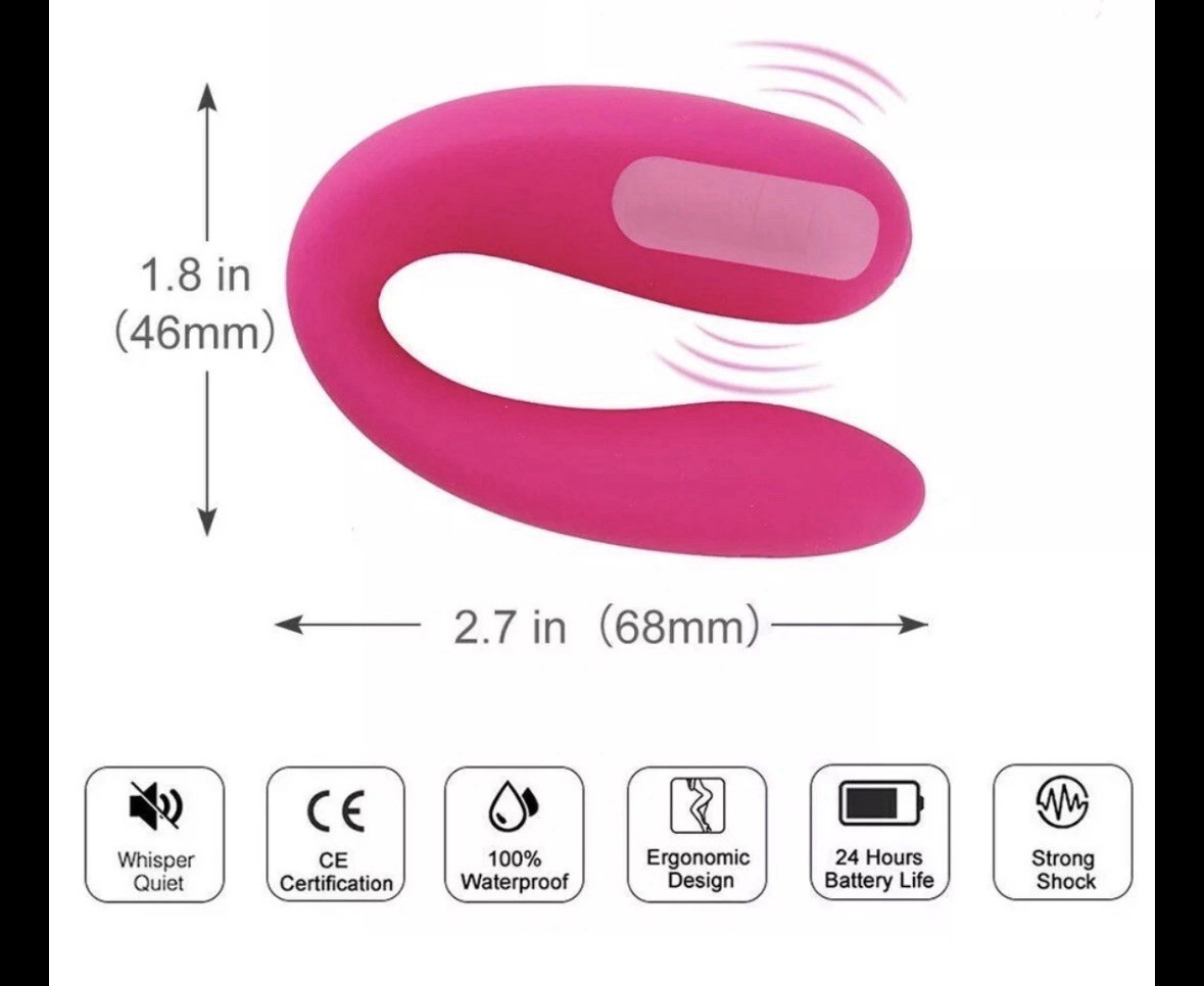 Bullet Dildo Massager Soft G-Spot Vibrator Anal Clit Sex Toy for Couples Women👖