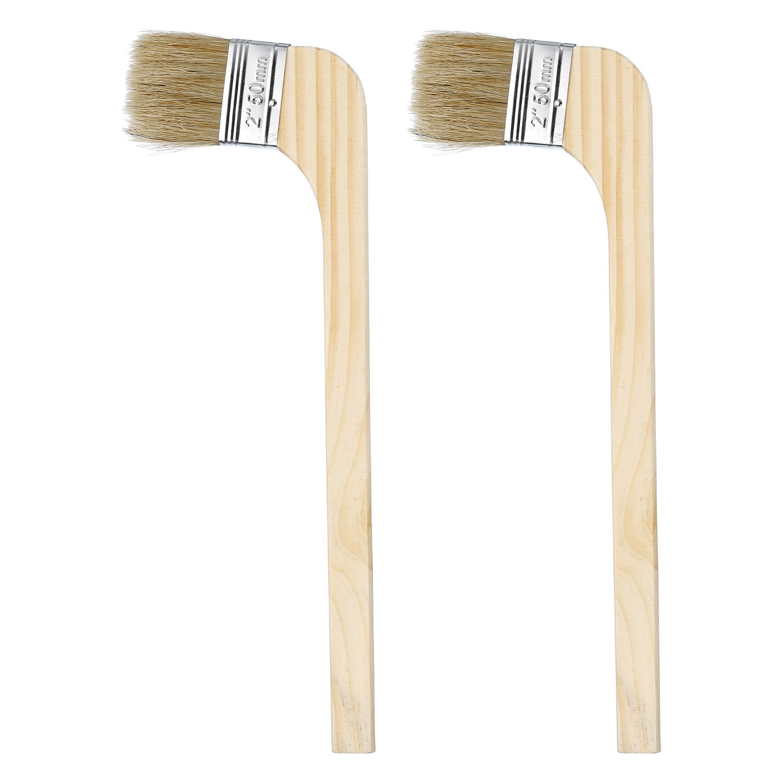 2Pcs Paint Brush 2" Reusable Variety Angle Bend Brushes Radiator Paint