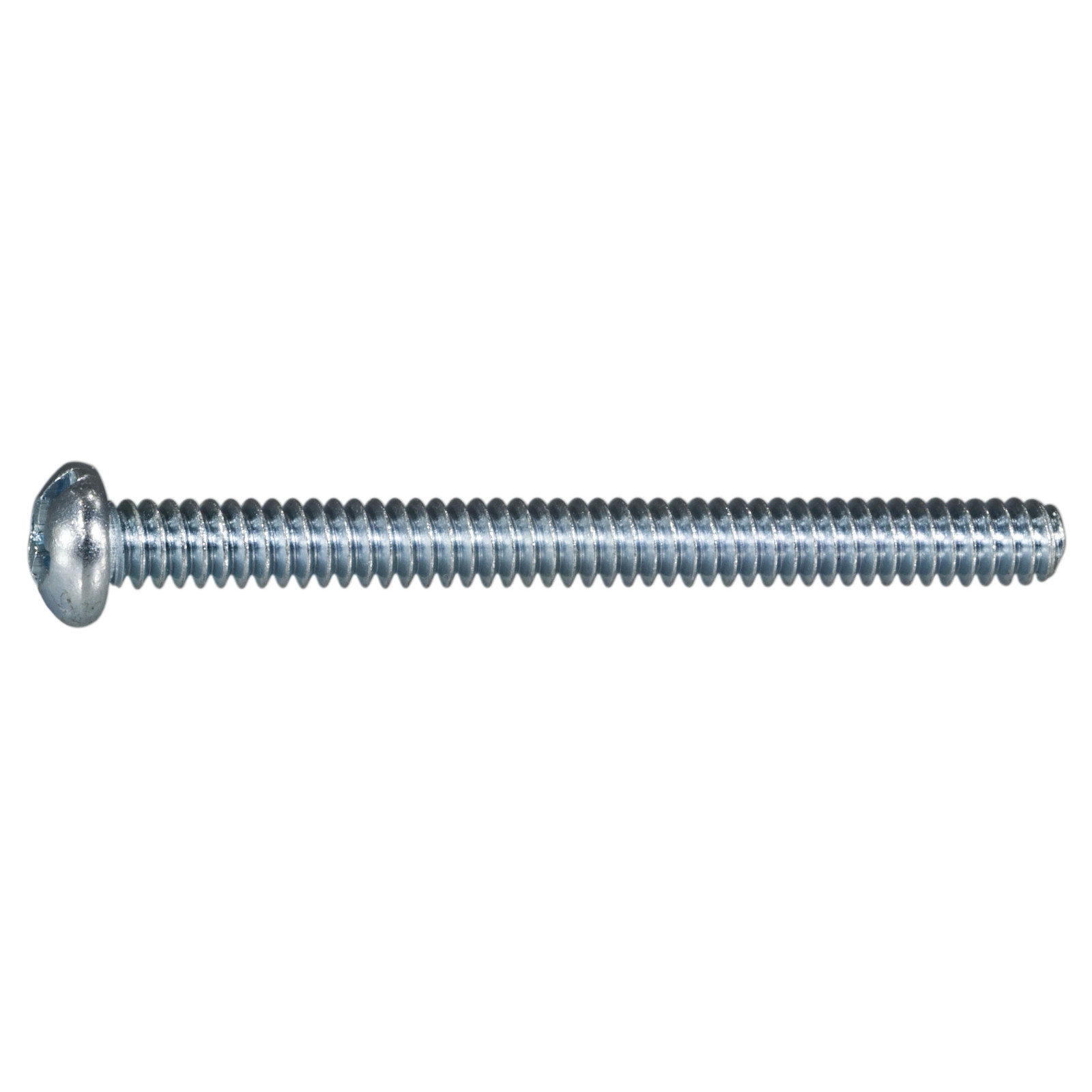 #10-24 x 2" Zinc Combo Round Head Machine Screws (50 pcs.)