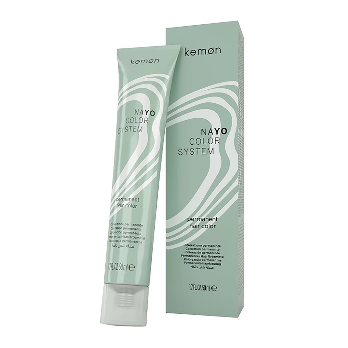 Kemon NaYo Color System 4 Brown Permanent Hair Color 1.7oz 50ml