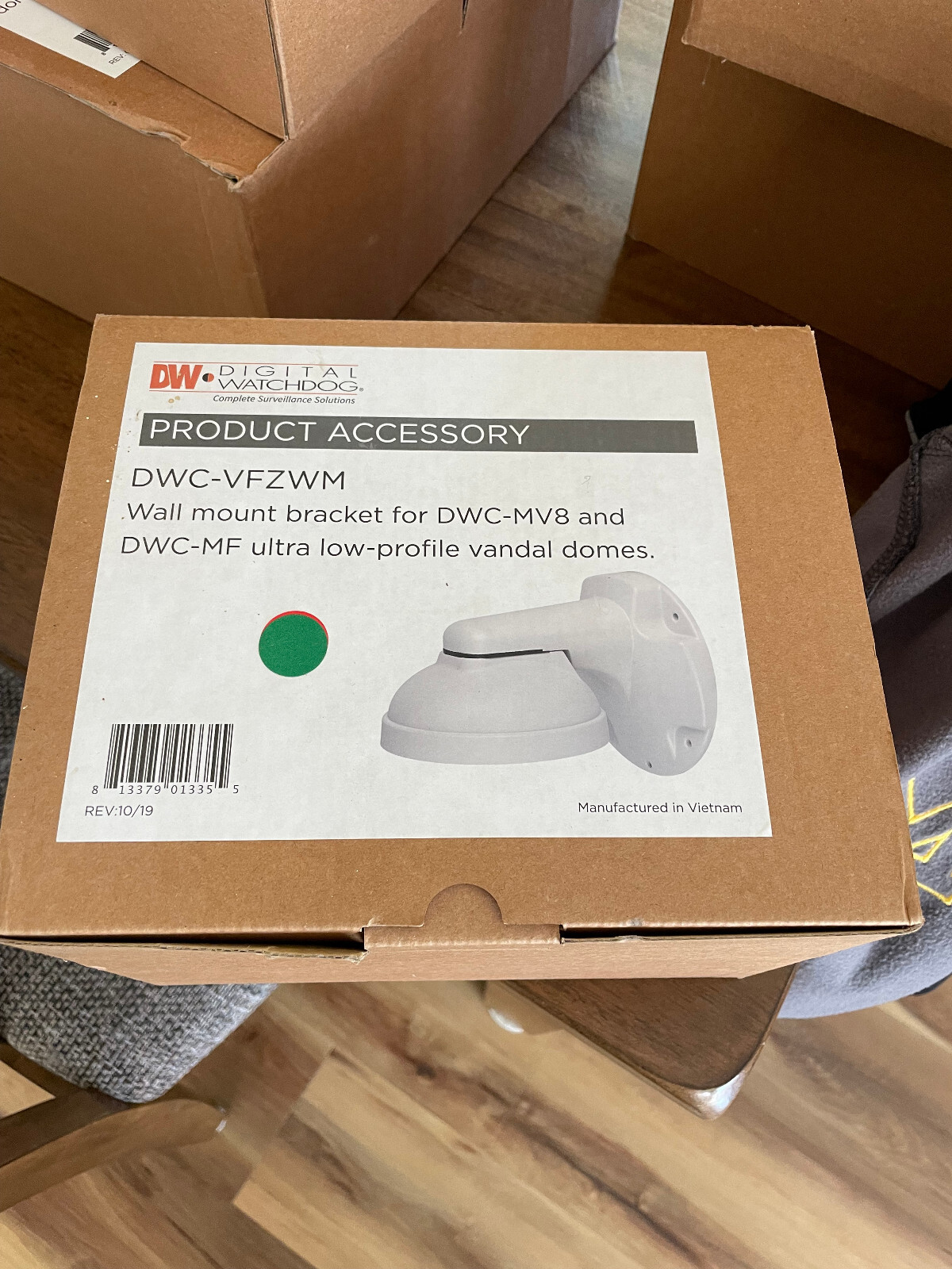 Digital Watchdog #DWC-VFZWM Wall Mount for DWC-MPTZ5X and Surface Mount Cam, #8