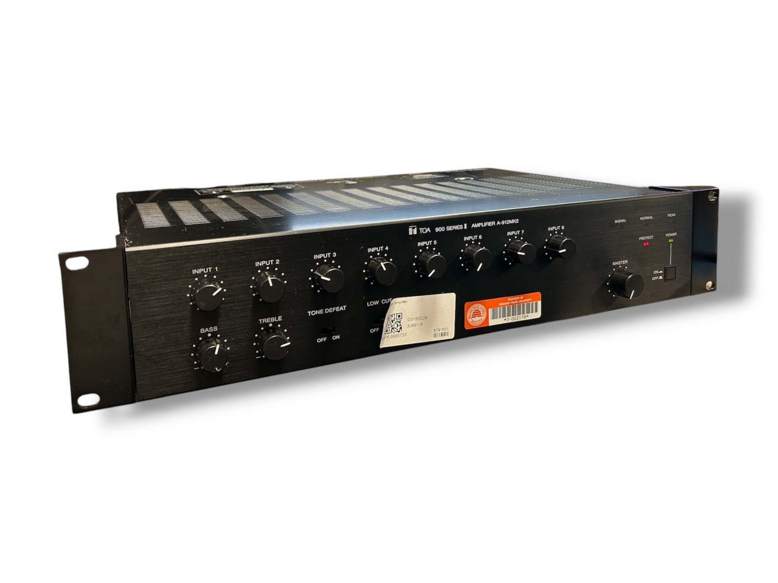 TOA 900 Series II P-912MK2 120 Watt Professional Power Amplifier