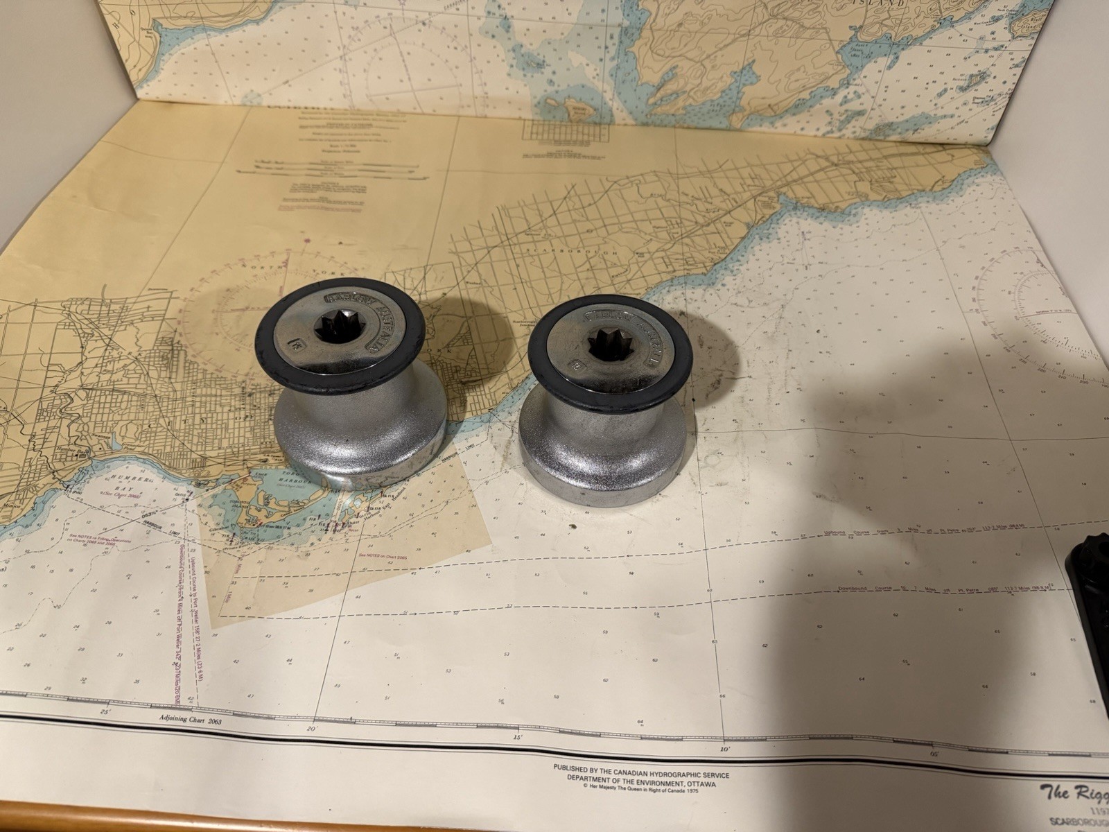 BARLOW 15 SINGLE SPEED WINCHES BASE 3 3/4" DRUM DIA 2 1/2" H 3 1/8"