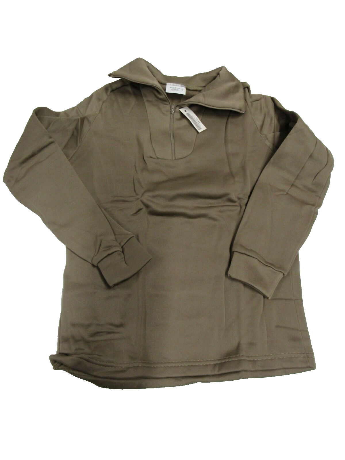 New USGI ECWCS Polypro Cold Weather Thermal Undershirt Shirt Top Brown Medium