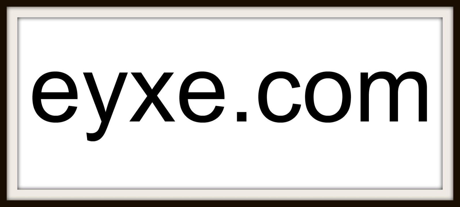 Premium 4 Letter LLLL .COM Domain Name*** EYXE.COM ***