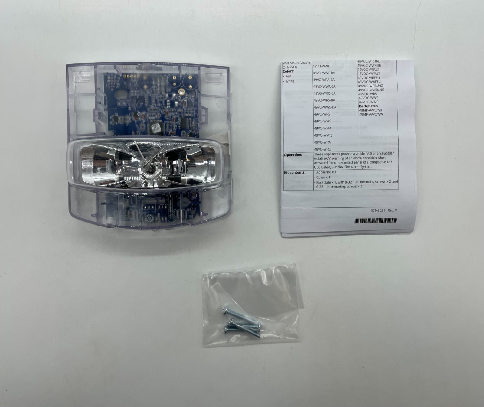 Simplex 49VO-APPLW - Same Day Shipping (SEALED)