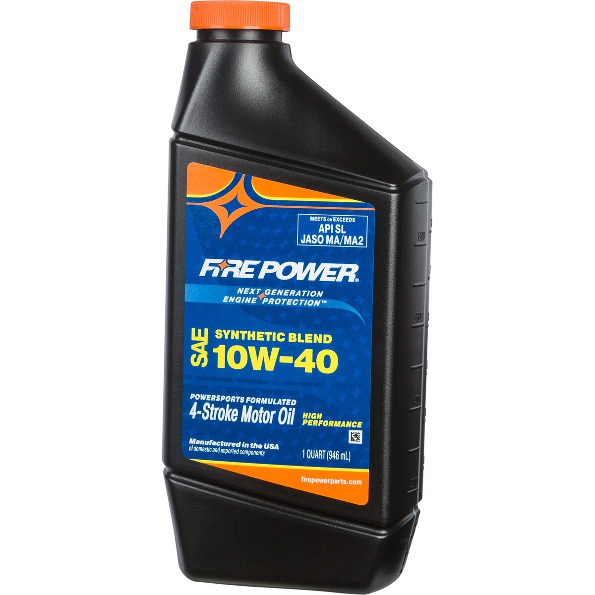Fire Power 10W-40 Synthetic Blend 4-Stroke Oil - 196982