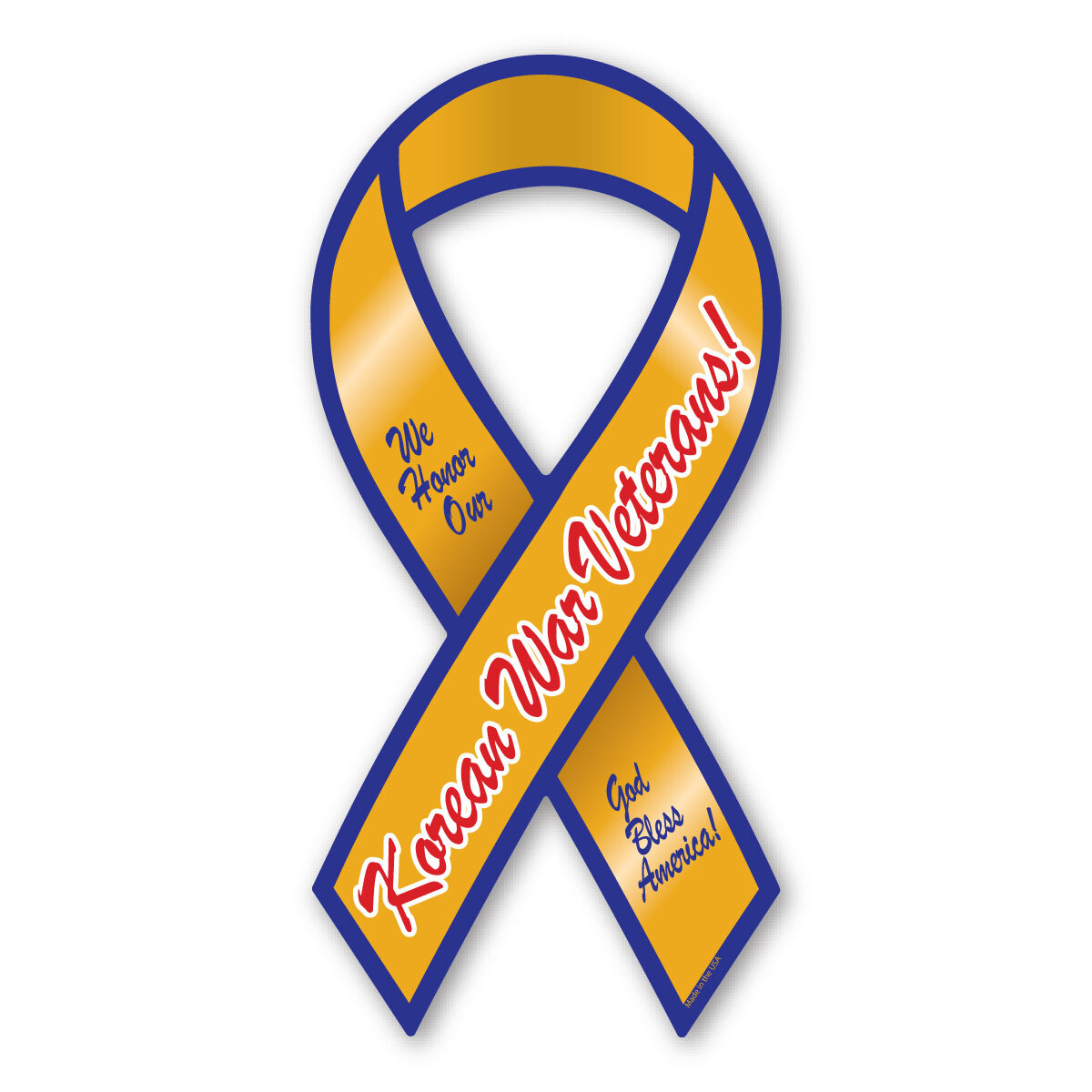 Korean War Veterans Ribbon Magnet