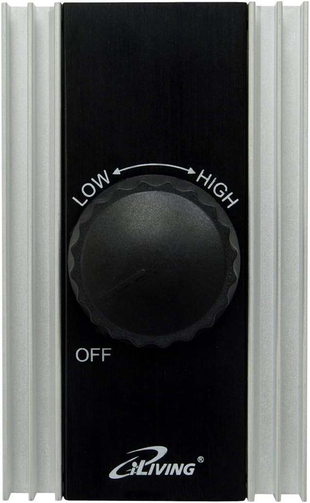 Precision Fan Speed Control Switch, Black