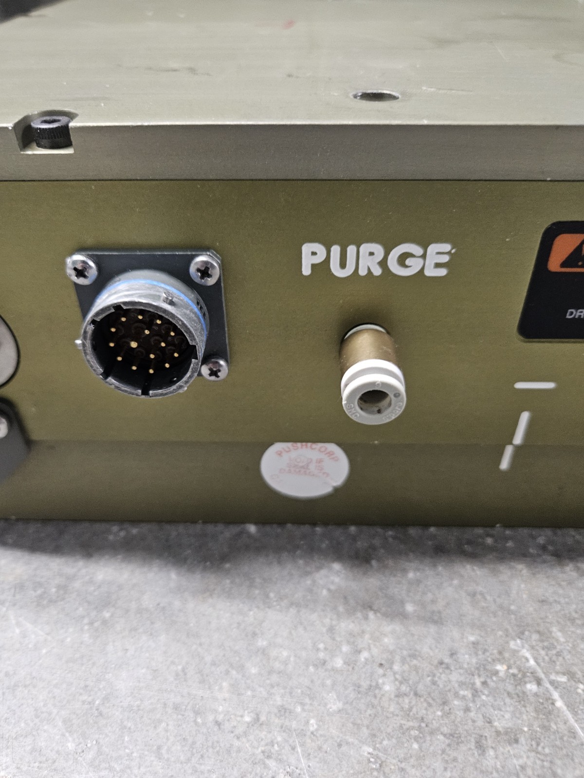 PushCorp AFD1100 Active Compliance Force Device For Robotics UNTESTED FOR PARTS