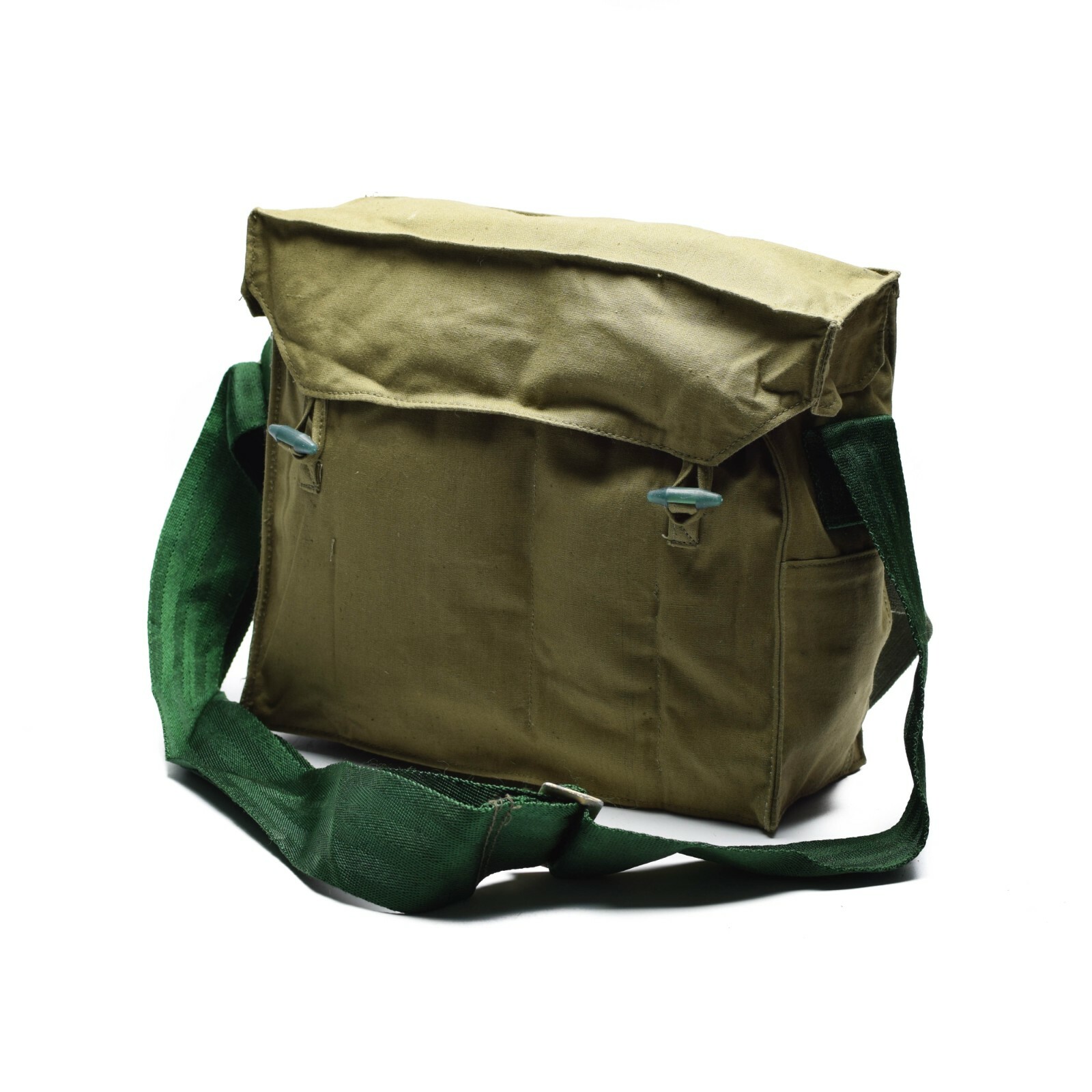 Genuine Bulgarian army haversack khaki side shoulder bag pack NEW