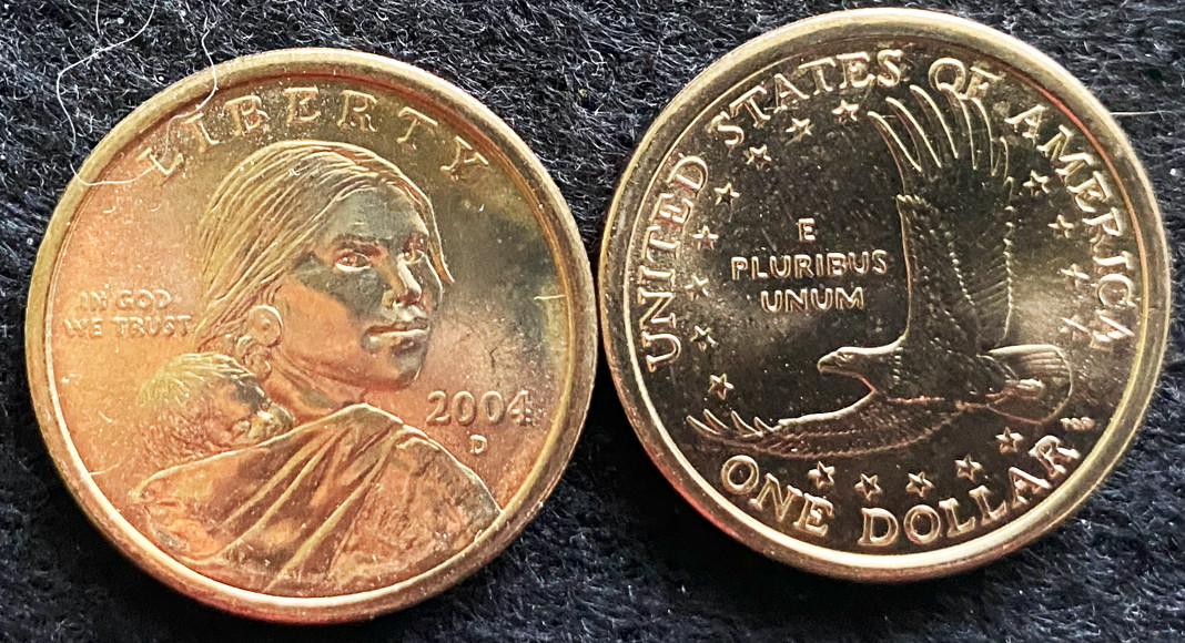 2004 D Sacagawea Dollar US Mint BU One Coin Per Order