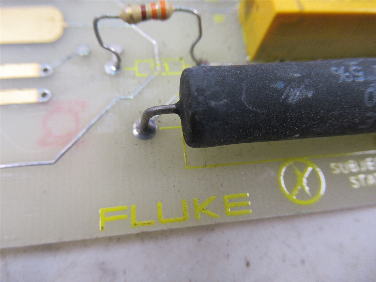 Fluke DC Signal Conditioner Circuit Board 872531 Plug-In Module