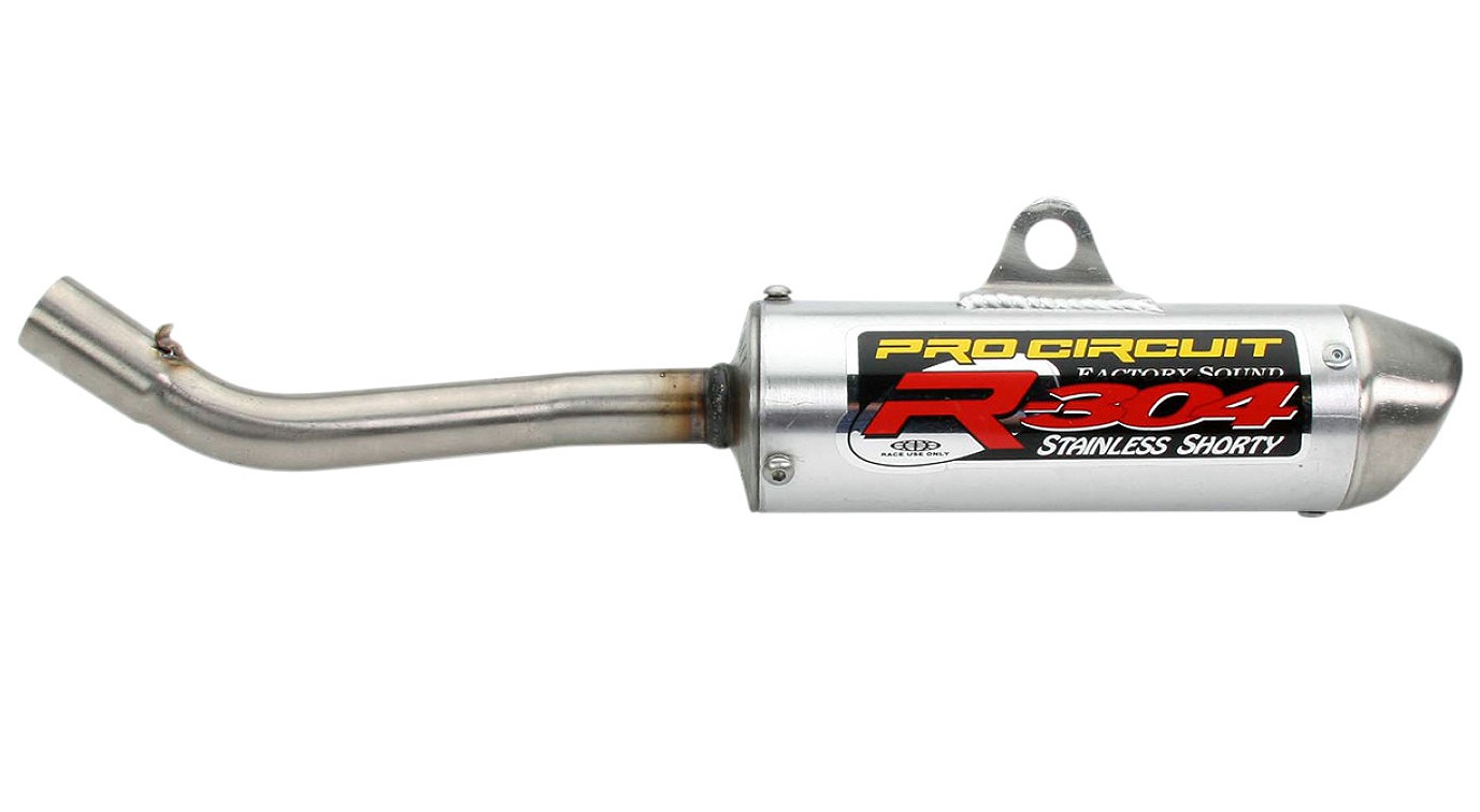 Pro Circuit R304 Shorty Silencer for '03-05 Kawasaki KX125 (SK03125-RE)
