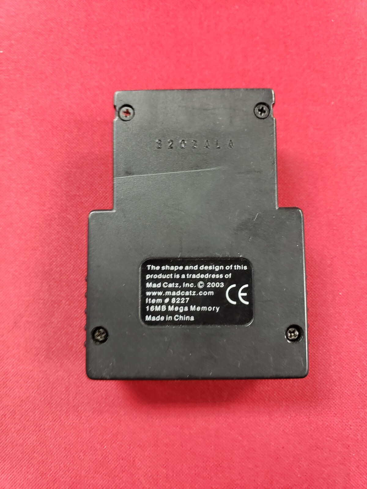 Mad Catz 16MB Mega Memory And Expansion For PS2 Untested