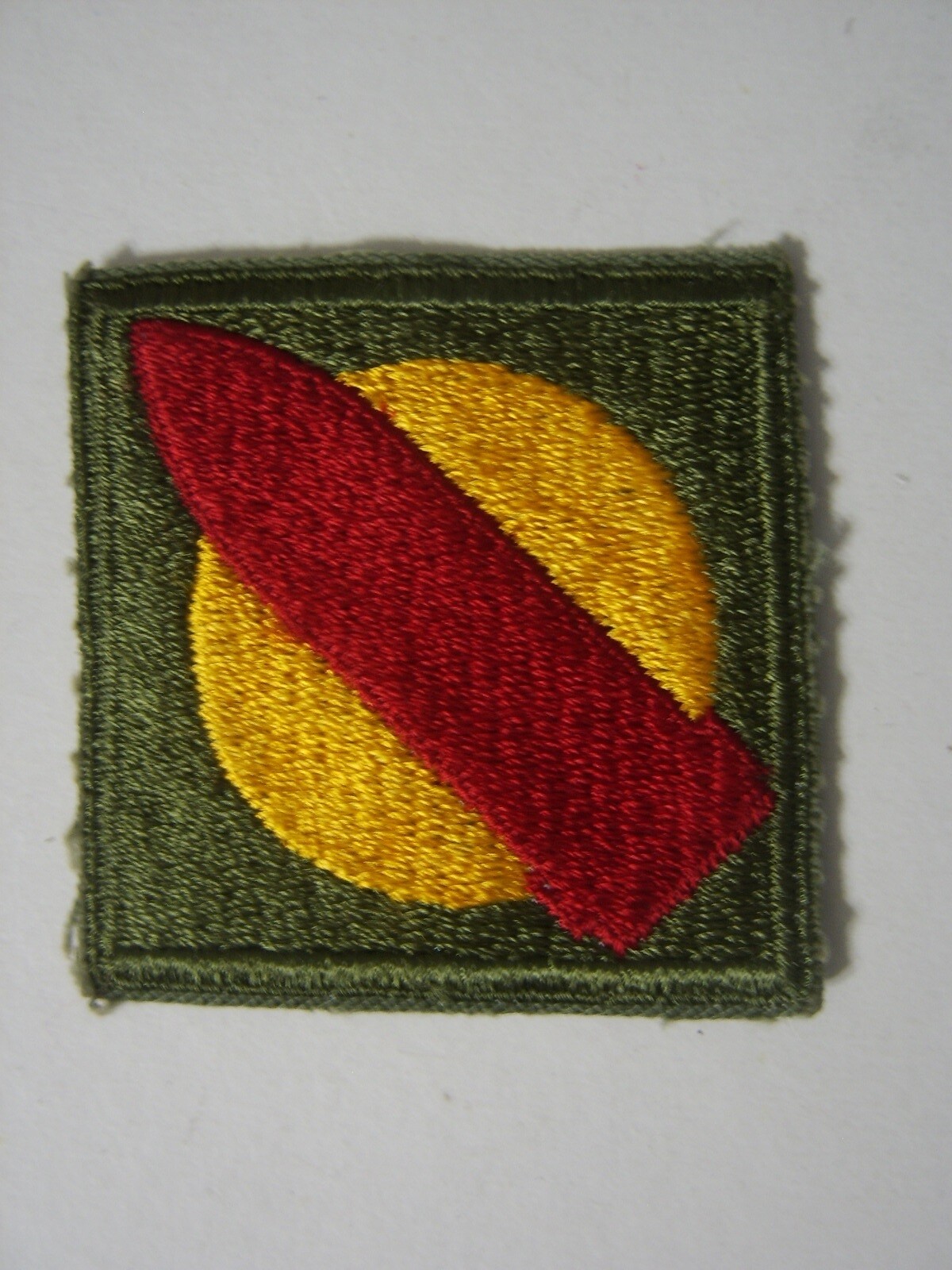 1st COAST ARTILLERY PATCH WW2 SSI U.S. ARMY - FULL COLOR :KY21-14