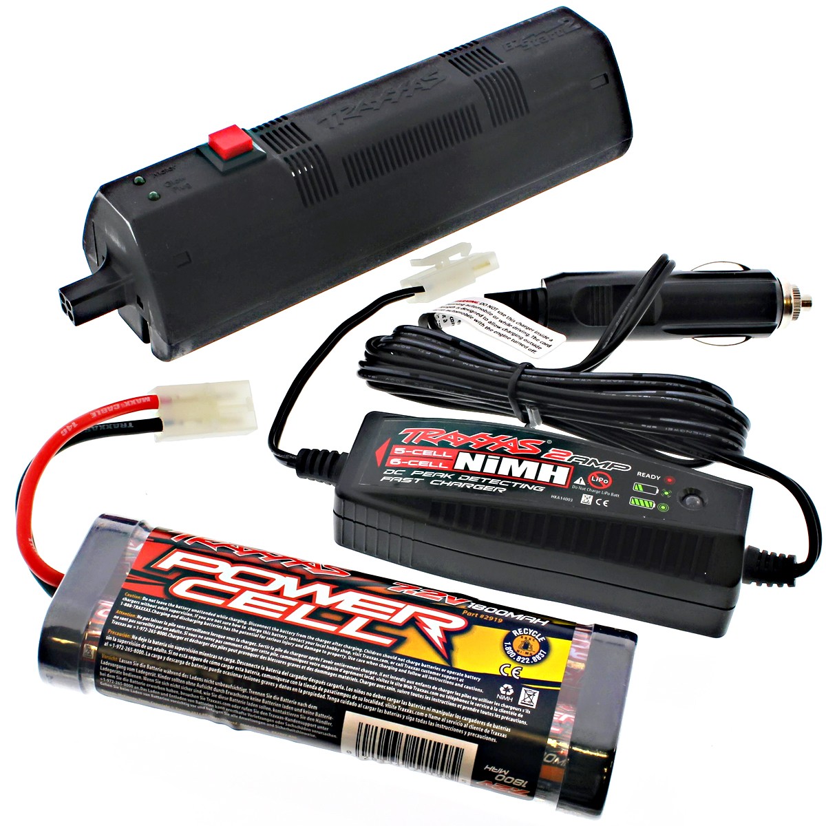 Traxxas 1/10 Nitro Stampede Pro .15 2WD EZ START CONTROL BOX, BATTERY & CHARGER