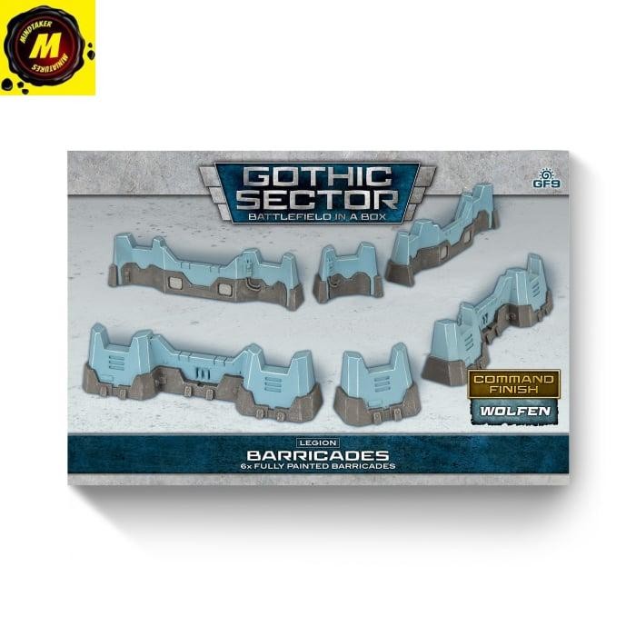 Gothic Sector: Legion Defensive Walls Alternate Paint Scheme (x6) - #BB718-A ...