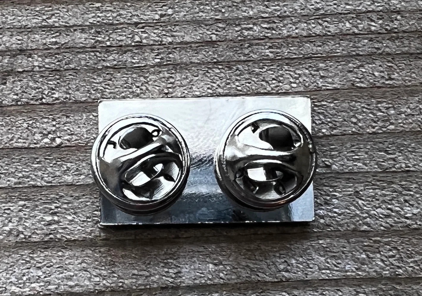 Rainbow Flag Lapel Pin 1" - Silver