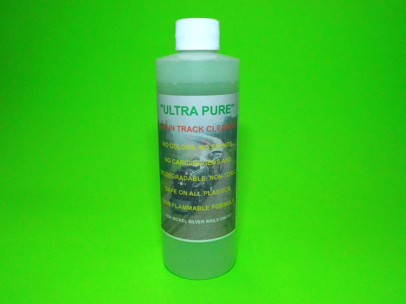 "ULTRA PURE" TRAIN TRACK CLEANER FOR G O S HO N Z SCALES 8oz BOTTLE NEW!!!⭐⭐⭐⭐⭐