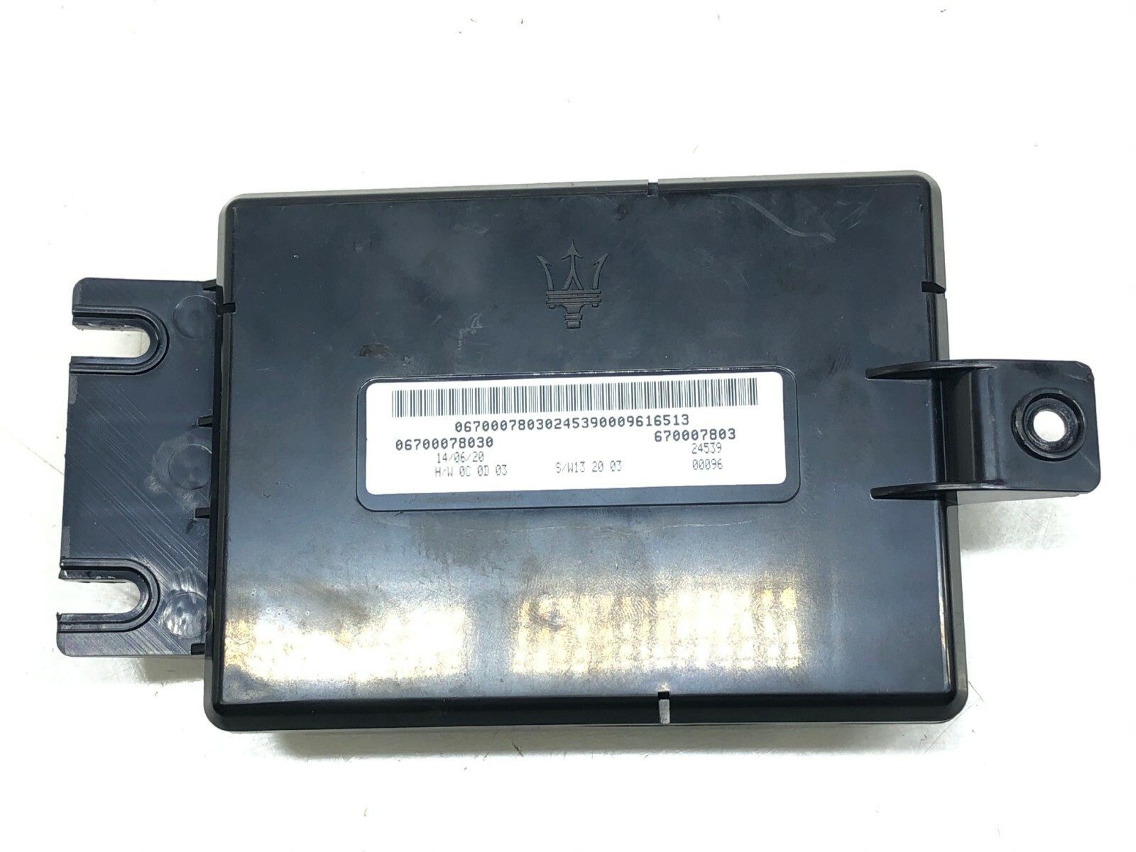 2014-2017 MASERATI GHIBLI SQ4 TEMPERATURE CLIMATE CONTROL MODULE OEM.