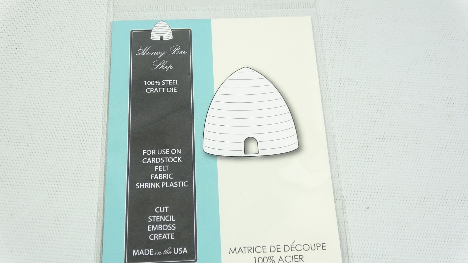 2013 Memory Box Craft Steel Die Honey Bee Skep 98491