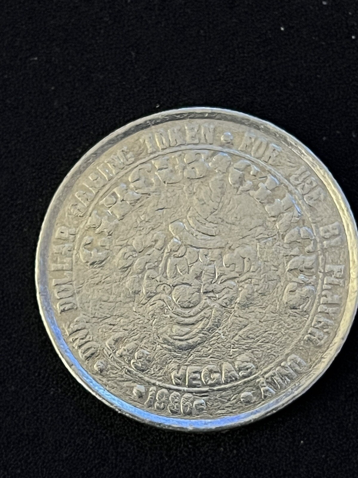 1986 Circus Circus $1 Casino Token - Las Vegas Vintage