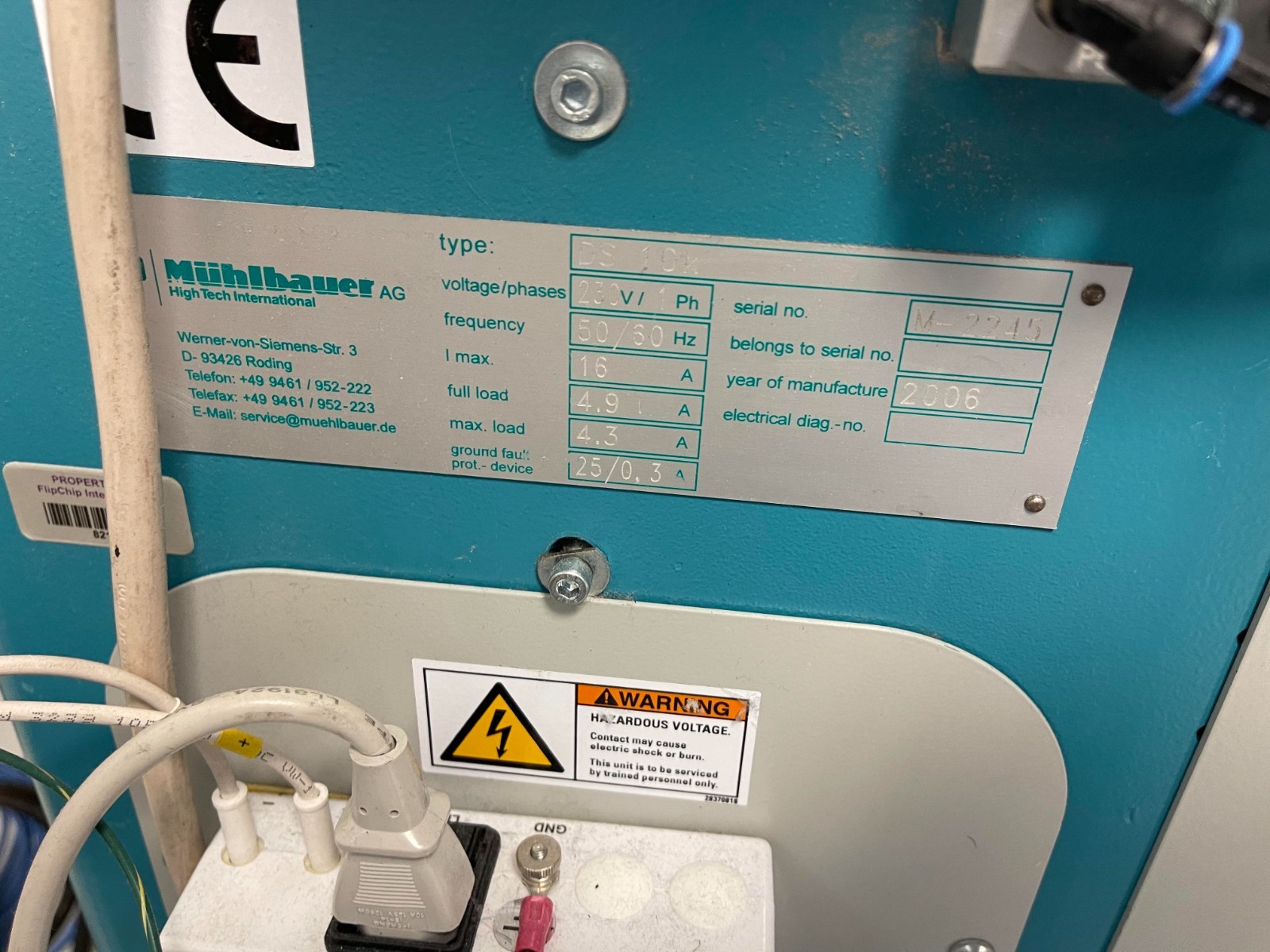 Muhlbauer DS10000 Die Sorter