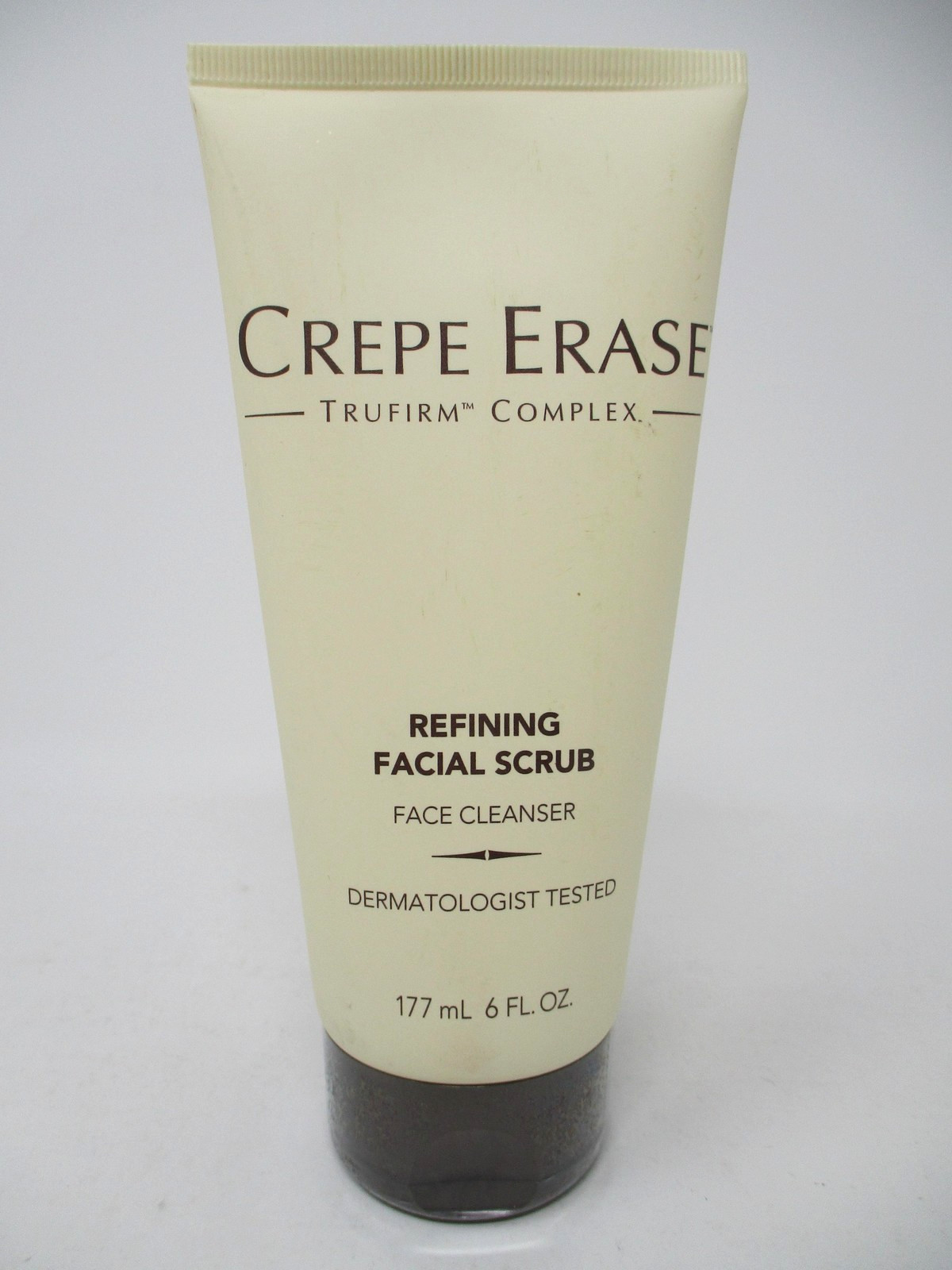 Crepe Erase Refining Facial Scrub Face Cleanser 6 Fl Oz Trufirm Complex New