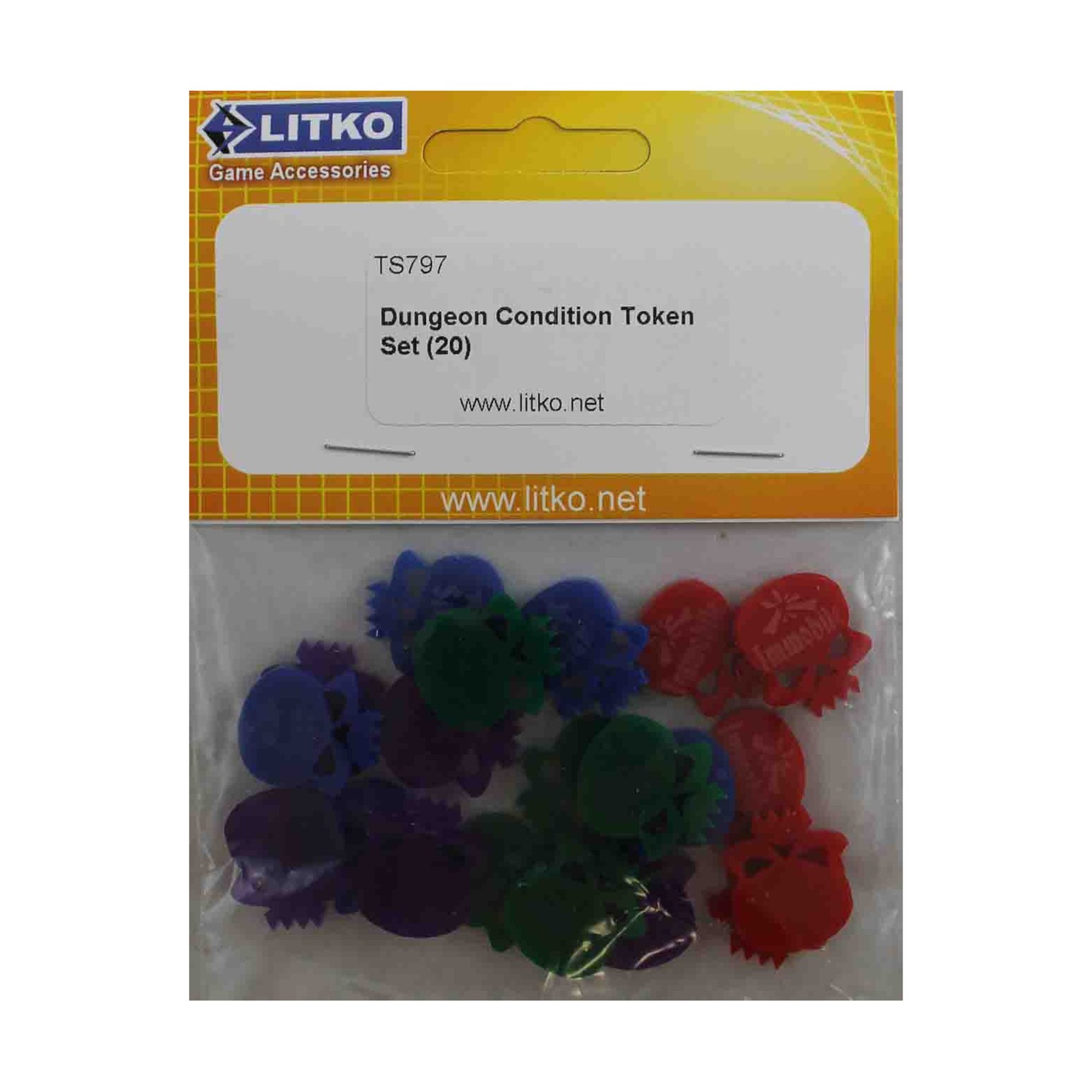 Litko Token Set Dungeon Condition Token Set New