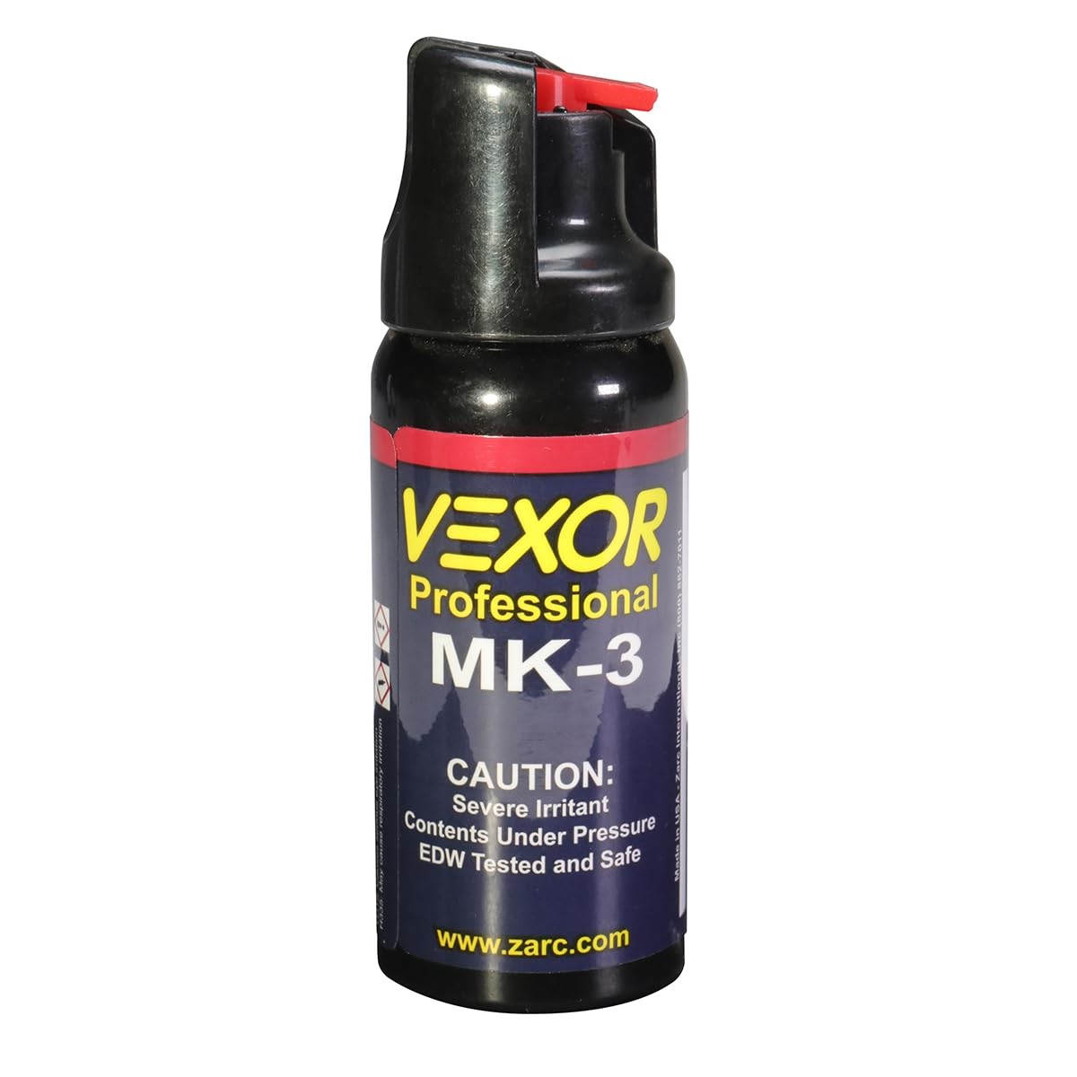 Vexor Pepper Spray w/Locking Top 6 Pack, Maximum Police Strength, UP to 15 -F...