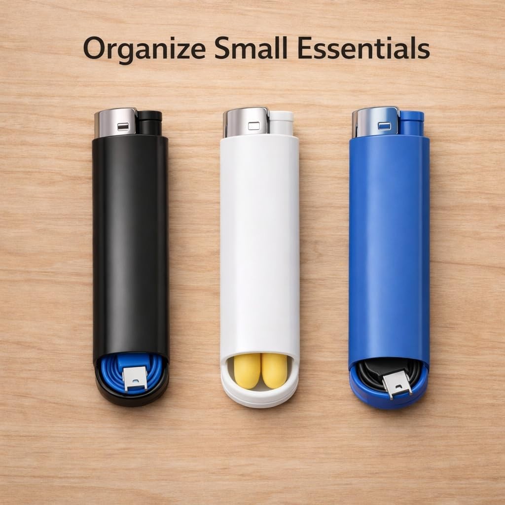 IN SELECT Lighter Diversion Safe Stash, Hidden Storage Compartment Secret